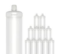 HOFTRONIC - 12x Regleta LED 120 cm - IP65 impermeable - 36W 4320 Lumens - 4000K Blanco Neutro - Conectable - IK07 - Fluorescente led - lámpara de sótano - led lineal - LED lámpara para cuartos húmedos