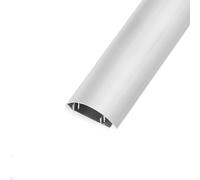 HOFUNTRE Canaletas para Cables Electricos Exterior, Larga Vida Útil, Diseño con Tapa Superior Extraíble para Uso en el Hogar, la Oficina(53x15mm/2.1x0.6in)
