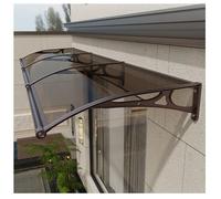 HOFUNTRE Marquesina Exterior for Puertas，Marquesina for Puerta De Entrada De ，Resistente A La Intemperie, Sin Miedo Al Mal Tiempo, Resiste Fácilmente La Caída De Objetos.(80cm/31.5in*200cm/79in)