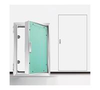HOFUNTRE Puerta para Panel de Yeso, Estructura Reforzada con Aluminio, Diseño Deslizante, Amplia Aplicación, Pared, Techo, Oficina, Garaje(300x400mm/12x16in)