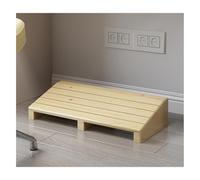 HOFUNTRE Reposapiés Antideslizante，Reposapiés Resistente，Adecuado for La Sala De Estar del Hogar, El Hogar De Ancianos, La Oficina, El Escritorio, El Baño Y Otras Escenas.(Wood Color,60 * 28 * 12cm)