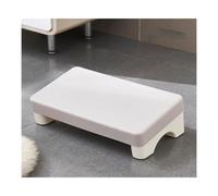 HOFUNTRE Reposapiés Antideslizante，Taburete Inodoro for Baño，Adecuado for Estudio, Oficina, Baño, Mostrador De Cocina, Espejo De Maquillaje Y Otras Escenas.(Gray)
