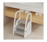 HOFUNTRE Reposapiés Resistente，Escaleras De Tres Niveles, Seguras Y Antideslizantes, Estables Y Resistentes A La Presión, for Ayudarte A Desarrollar Tu Independencia.