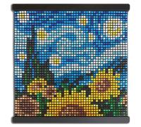 HOGALTHY Kit Mosaico DIY Pixel Art 3D con Beads de Colores - Manualidades para Niños y Adultos - 2300 Cuentas para Decoración del Hogar - Regalo Origina (Tulipanes)