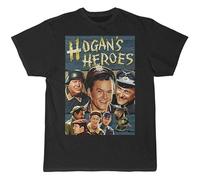 Hogan'S Heroes TV Series Short Sleeve tee Black XL