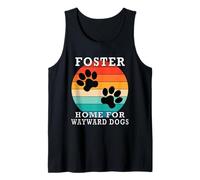 Hogar de acogida para Perros Rebeldes Apellido Camiseta sin Mangas