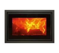 Panadero Hogar de leña F-720-S (L x An x Al: 47,7 x 70 x 62,3 cm, 7 kW, 220 m³, Antracita)