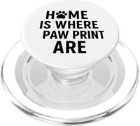 Hogar Donde Están Las Huellas De La Pata Amor De Mas PopSockets PopGrip para MagSafe