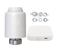 Hogar inteligente para válvula de termostato Zigbee Compatibilidad perfecta y controles intuitivos para una gestión eficiente de la temperatura