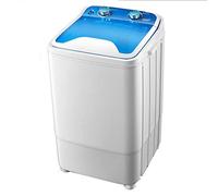 Hogar Mini Solo Barril Lavadora de Ropa Compacta Pequeña,para Apartamentos, Lavado/Deshidratación Programada con Un Solo Clic