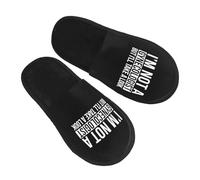 Hogar Pantuflas No Soy Ginecólogo Pero Echaré Un Vistazo Mullidas Felpa Pantuflas Reutilizable Plush Shoes Para Hogar Spa Spa M