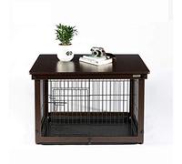 Hogar para mascotas， Jaulas for perros Jaula for perros Valla interior Valla Jaula de madera for gatos Jaula for perros Casa for perros al aire libre Red de rodadura más bandeja de ABS más jaula más c