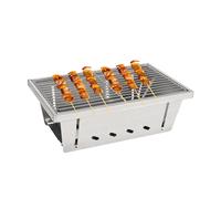 Hogar Portátil | Batería de cocina al aire libre resistente al calor y a prueba de, parrilla de carbón de leña portátil - para pesca, senderismo, jardín, patio trasero, viaje, picnic, camping