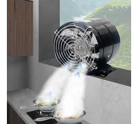 Hogar PortáTil Campana,Sin InstalacióN Campana Extractora De Sobremesa Potente SuccióN Cuerpo MetáLico Mini Campana Extractora,Para Barbacoa De Interior