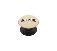 Hogar Vintage Vintage de Baltimore Maryland, Retro, Envejecido PopSockets PopGrip Adhesivo