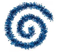 Hogar y Mas ESPUMILLÓN ÁRBOL Guirnalda Navidad Queen Star 2MX10CM