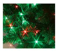 Hogar y Mas Guirnalda DE Luces LED Exterior ROJA Y Verde 10M