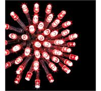 Hogar y Mas Guirnalda DE Luces LED Exterior Rojas 10M