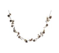 Hogar y Mas Guirnalda Navidad PIÑAS Dorado 150CM