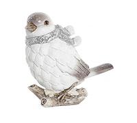 Hogar y Mas Pajaro Figura Resina DE Navidad 13,5X7X12,5