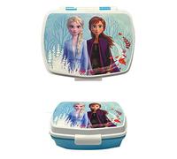 Hogar y Mas Sandwichera Infantil de Plástico Duro, Reutilizable para Niños de Princesa del FRÍO II. Productos Disney 17,5x13,5x5,5 cm