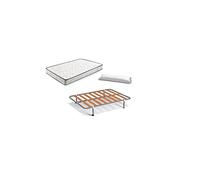 HOGAR24 - Aloe Vera + somier Basic + Almohada Fibra Fibra, Medidas 105x190