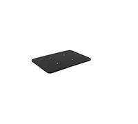 HOGAR24 ES Base tapizada 150 x 190 Reforzada sin Patas, tapizado 3D Color Negro + 4 válvulas de transpiración.