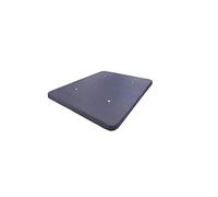 HOGAR24 ES Base tapizada 150 x 200 Sin Patas, 5 Barras de Refuerzo. Tapizado 3D Color Gris + 4 válvulas de transpiración.
