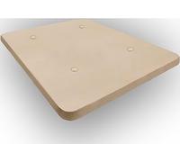 HOGAR24 ES | Base Tapizada en Tejido 3D Beige | Incorpora Válvulas de Transpiración | Patas No Incluidas | Medidas: 135x190 cm