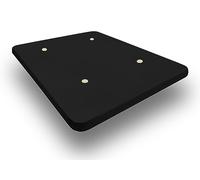 HOGAR24 ES | Base Tapizada en Tejido 3D Negro | Incorpora Válvulas de Transpiración | Patas No Incluidas | Medidas: 105x190 cm