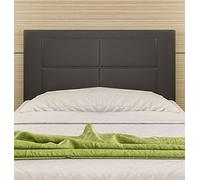 HOGAR24 ES - Cabecero Cama tapizado 105 x 55 x 3,0 cm, válido para Cama 80, 90, y 105 cm (Negro)