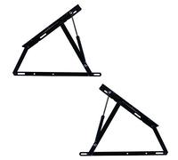 HOGAR24 ES Pack 2 Sistema DE ELEVACIÓN con AMORTIGUADORES para CANAPÉ ABATIBLE. -para canapé de 135 ó 140 cm (1250 Newtons)