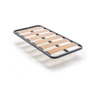 HOGAR24 ES | Somier Lama Ancha de Tubo Acerado 40x30 mm | Lamas de Madera Vaporizada | Patas No Incluidas | Medidas: 90x180 cm