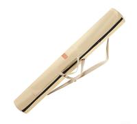 HOgardenME Bolsa de almacenamiento de pesca en diseño de lona, bolsa plegable para aparejos de pesca para guardar cañas de pescar y accesorios, como lo muestra la imagen, Beige