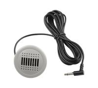 HOgardenME Micrófono de coche de 3,5 mm para BMW, Mercedes, Skoda, para Android, radio, navegación, adaptador de micrófono externo con cable de extensión de 300 cm, fácil de instalar