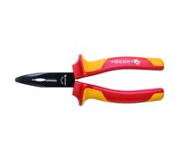 Högert Pinza plana y redonda HT1P919 – 160 mm, acero cromo-vanadio, 200 g