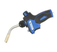 Hogert Technik HT2C506 Soplete a gas con accesorios con fusible