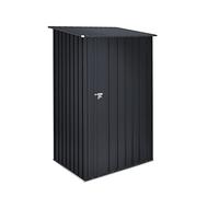 Hoggar - Cobertizo Jardín Exterior 1100 L Stark - 104x99x160 cm - Puerta con bisagra - Cierre con Pasador - Armario metálico - Caseta almacenaje - Gris Antracita