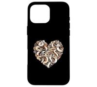 Hognose Serpiente Amante Puff Adder Serpientes Carcasa para iPhone 16 Pro MAX