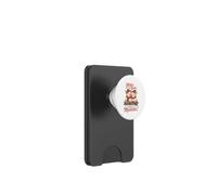 Hogs and Kisses Under The Mistletoe Funny Pig Christmas PopSockets PopWallet para MagSafe