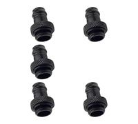 hogtnd Adaptador de púas roscadas G1/4 de 3/8 pulgadas para refrigeración líquida para varios tamaños y estilos de tubo de silicona, enlace de refrigeración por agua de PC