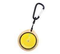 hogtnd Brújula de bolsillo de madera giratoria y ligera, adecuada para actividades al aire libre y supervivencia, elegante madera de haya