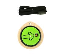 hogtnd Brújula de bolsillo de madera giratoria y ligera, adecuada para actividades al aire libre y supervivencia, elegante madera de haya