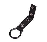 hogtnd Clip tipo T fuerte para palos y linternas con correa de nailon hebilla de metal para acampar gadget T tipo clip