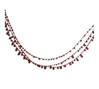 hogtnd Collar de sangre roja brillante, collar de cristal irregular, gargantillas que gotean, joyas de boda para mujeres, fiesta de Halloween, declaración de joyería