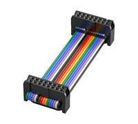 hogtnd Conector de cable plano 2, 54 mm 300 mm hembra de datos a hembra para impresora de accionamiento, accesorios industriales, cinta electrónica