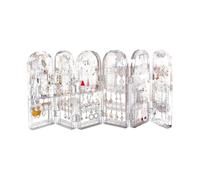 hogtnd Expositor de plástico ligero para pendientes delicados, ideal para tiendas minoristas y pequeños estantes de joyas para colecciones individuales, talla única, como se describe