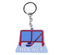 hogtnd Llavero de hockey sobre hielo de dibujos animados, y colgante de deportes de nieve, llaveros de coche, decoraciones, joyas, accesorios para hombre y mujer y colgante de deportes de nieve