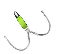 hogtnd Mosquetón de seguridad de escalada de alta resistencia con cordón resistente y ligero para expediciones en diferentes climas. Mosquetón resistente al aire libre con clip de cordón