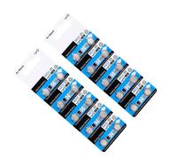 hogtnd Pilas de botón alcalinas de alta capacidad LR44 AG13 de 1,5 V para relojes, calculadoras, 20 unidades / 10 unidades